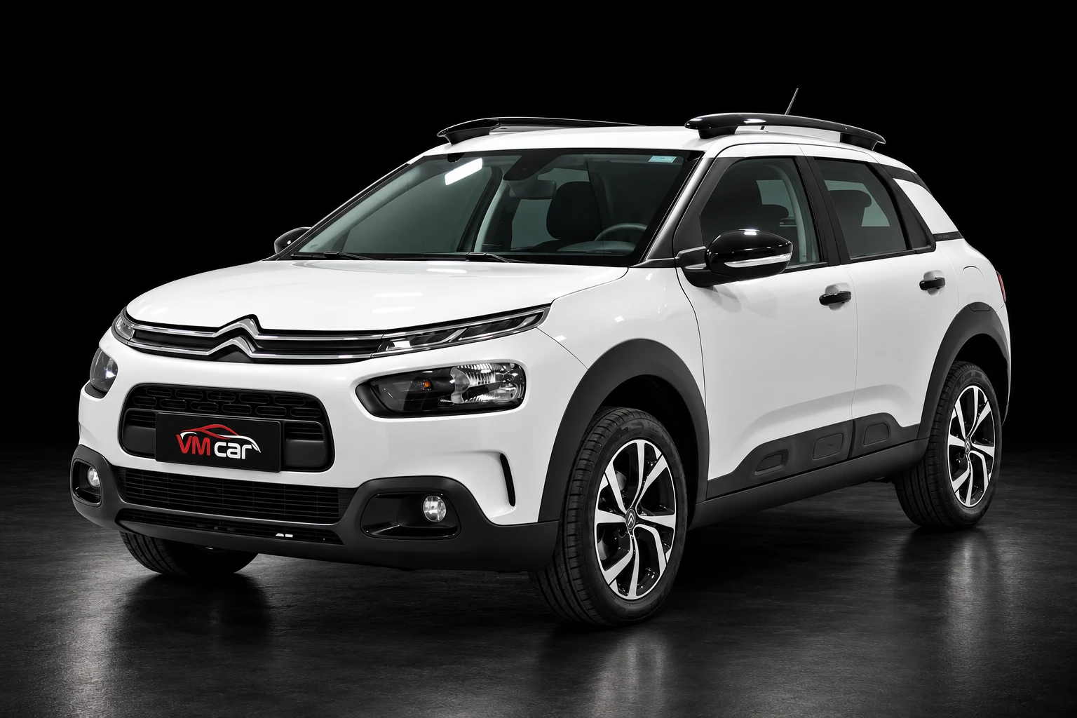 Citroën C4 Cactus, imagem ilustrativa com placa VM Car
